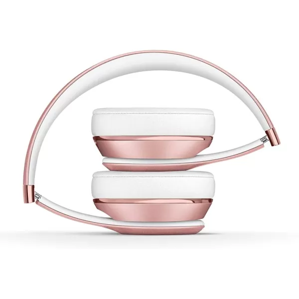 imageBeats Solo3 Wireless OnEar Headphones  Apple W1 Headphone Chip Class 1 Bluetooth 40 Hours of Listening Time Builtin Microphone  Red Latest ModelRose Gold Solo3 Without AppleCare