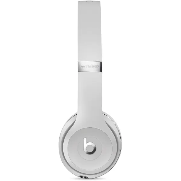 imageBeats Solo3 Wireless OnEar Headphones  Apple W1 Headphone Chip Class 1 Bluetooth 40 Hours of Listening Time Builtin Microphone  Satin Silver Latest ModelSatin Silver One Size Solo 3