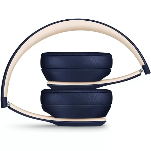 imageBeats Solo3 Wireless OnEar Headphones  Apple W1 Headphone Chip Class 1 Bluetooth 40 Hours of Listening Time Builtin Microphone  Satin Silver Latest ModelClub Navy One Size Solo 3