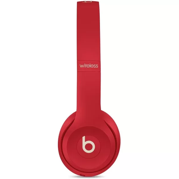 imageBeats Solo3 Wireless OnEar Headphones  Apple W1 Headphone Chip Class 1 Bluetooth 40 Hours of Listening Time Builtin Microphone  Satin Silver Latest ModelClub Red One Size Solo 3