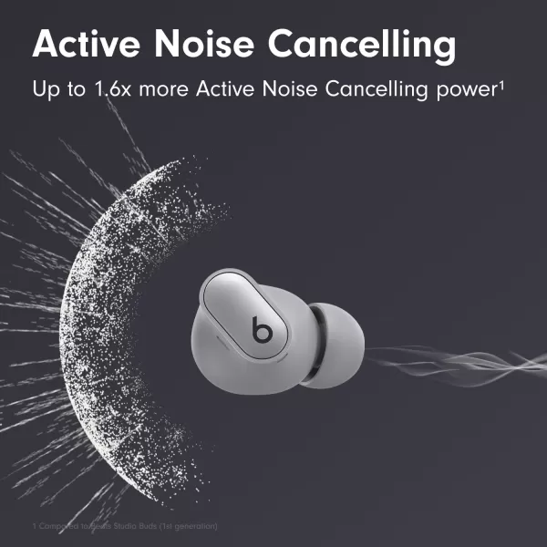 imageBeats Studio Buds   True Wireless Noise Cancelling Earbuds Enhanced Apple amp Android Compatibility Builtin Microphone Sweat Resistant Bluetooth Headphones Spatial Audio  IvoryCosmic Silver Studio Buds  Without AppleCare