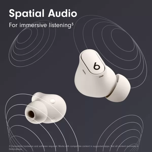imageBeats Studio Buds   True Wireless Noise Cancelling Earbuds Enhanced Apple amp Android Compatibility Builtin Microphone Sweat Resistant Bluetooth Headphones Spatial Audio  IvoryIvory Studio Buds  Without AppleCare
