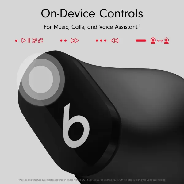 imageBeats Studio Buds  True Wireless Noise CancellingnbspEarbudsnbsp Compatible with Apple amp Android Builtin Microphone IPX4 Rating Sweat Resistant Earphones Class 1 BluetoothnbspHeadphones  Moon GrayBlack Studio Buds With AppleCare 2 Years