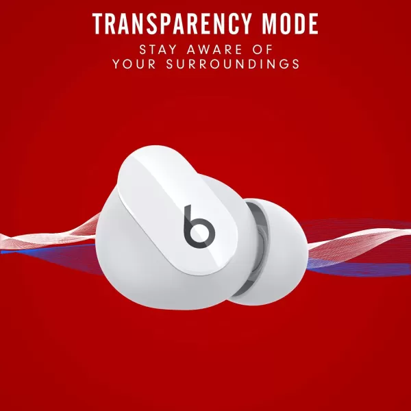 imageBeats Studio Buds  True Wireless Noise CancellingnbspEarbudsnbsp Compatible with Apple amp Android Builtin Microphone IPX4 Rating Sweat Resistant Earphones Class 1 BluetoothnbspHeadphones  Moon GrayWhite Studio Buds Without AppleCare