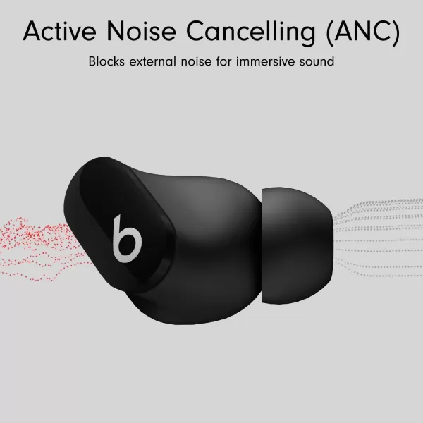 imageBeats Studio Buds  True Wireless Noise CancellingnbspEarbudsnbsp Compatible with Apple amp Android Builtin Microphone IPX4 Rating Sweat Resistant Earphones Class 1 BluetoothnbspHeadphones  Moon GrayBlack Studio Buds With AppleCare 2 Years