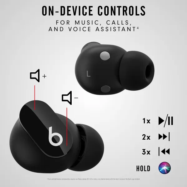 imageBeats Studio Buds with AppleCare for Headphones 2 Years  BlackBlack