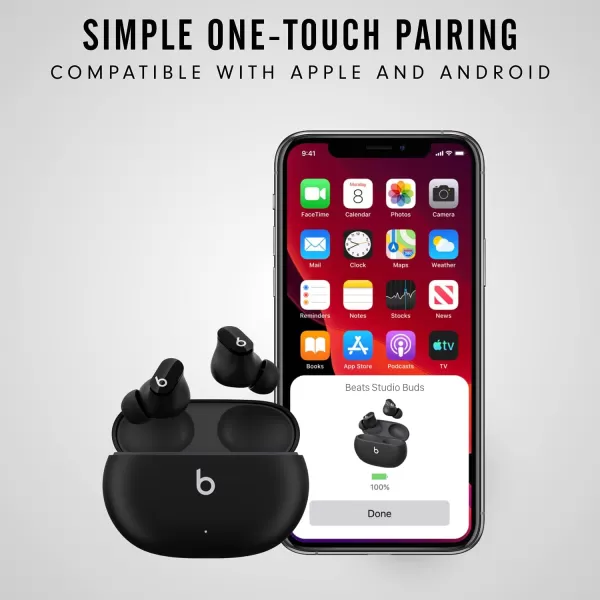 imageBeats Studio Buds with AppleCare for Headphones 2 Years  BlackBlack