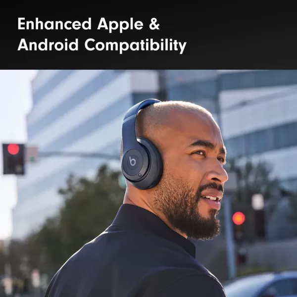 imageBeats Studio Pro  Wireless Bluetooth Noise Cancelling Headphones  Personalized Spatial Audio USBC Lossless Audio Apple amp Android Compatibility Up to 40 Hours Battery Life  SandstoneNavy Studio Pro Without AppleCare