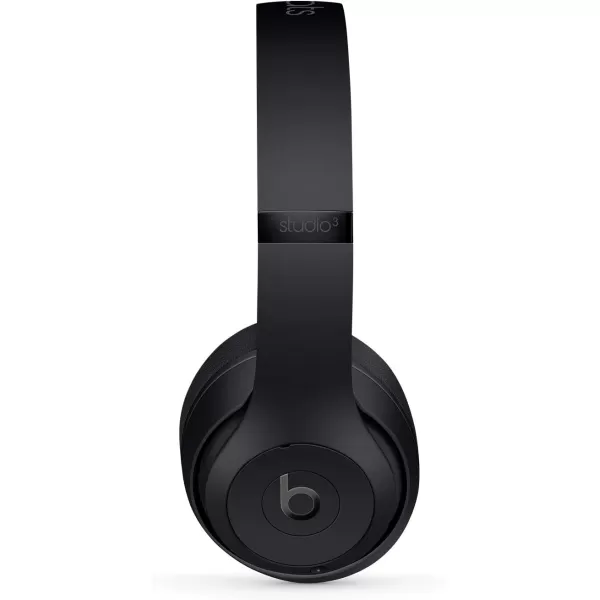 imageBeats Studio3 Wireless Noise Cancelling OverEar Headphones  Apple W1 Headphone Chip Class 1 Bluetooth 22 Hours of Listening Time Builtin Microphone  WhiteMatte Black Studio3