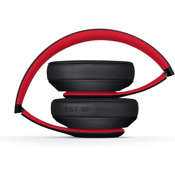 imageBeats Studio3 Wireless Noise Cancelling OverEar Headphones  Apple W1 Headphone Chip Class 1 Bluetooth 22 Hours of Listening Time Builtin Microphone  WhiteDefiant BlackRed Studio3
