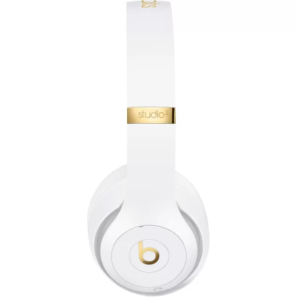 imageBeats Studio3 Wireless Noise Cancelling OverEar Headphones  Apple W1 Headphone Chip Class 1 Bluetooth 22 Hours of Listening Time Builtin Microphone  WhiteWhite Studio3