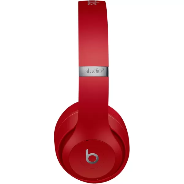 imageBeats Studio3 Wireless Noise Cancelling OverEar Headphones  Apple W1 Headphone Chip Class 1 Bluetooth 22 Hours of Listening Time Builtin Microphone  WhiteRed Studio3