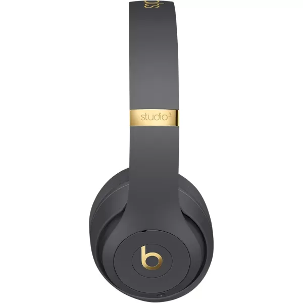 imageBeats Studio3 Wireless Noise Cancelling OverEar Headphones  Apple W1 Headphone Chip Class 1 Bluetooth 22 Hours of Listening Time Builtin Microphone  WhiteShadow Gray Studio3
