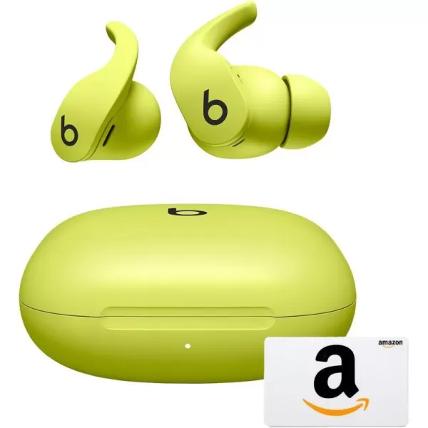 imageBeats Fit Pro  True Wireless Noise Cancelling Earbuds  Apple H1 Headphone Chip Compatible with Apple  Android Class 1 Bluetooth Builtin Microphone 6 Hours of Listening Time  Beats BlackVolt Yellow