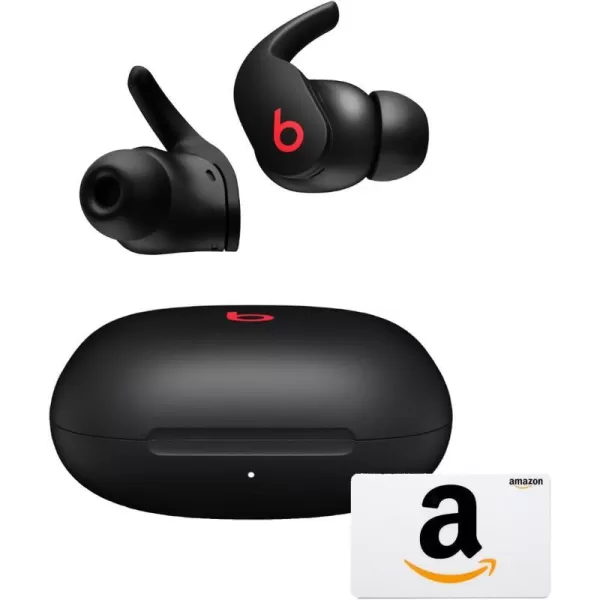 imageBeats Fit Pro  True Wireless Noise Cancelling Earbuds  Apple H1 Headphone Chip Compatible with Apple amp Android Class 1 Bluetooth Builtin Microphone 6 Hours of Listening Time  Beats BlackBeats Black Fit Pro amp 25 Gift Card Without AppleCare