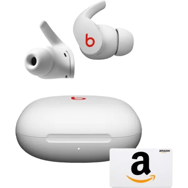 imageBeats Fit Pro  True Wireless Noise Cancelling Earbuds  Apple H1 Headphone Chip Compatible with Apple amp Android Class 1 Bluetooth Builtin Microphone 6 Hours of Listening Time  Beats BlackBeats White Fit Pro amp 25 Gift Card Without AppleCare
