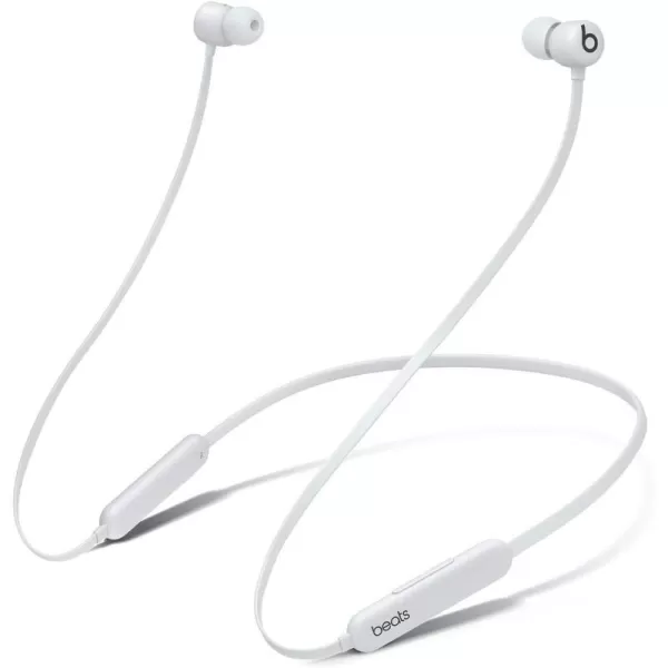 imageBeats Flex Wireless Earbuds  Apple W1 Headphone Chip Magnetic Earphones Class 1 Bluetooth 12 Hours of Listening Time Builtin Microphone  Smoke GraySmoke Gray Flex