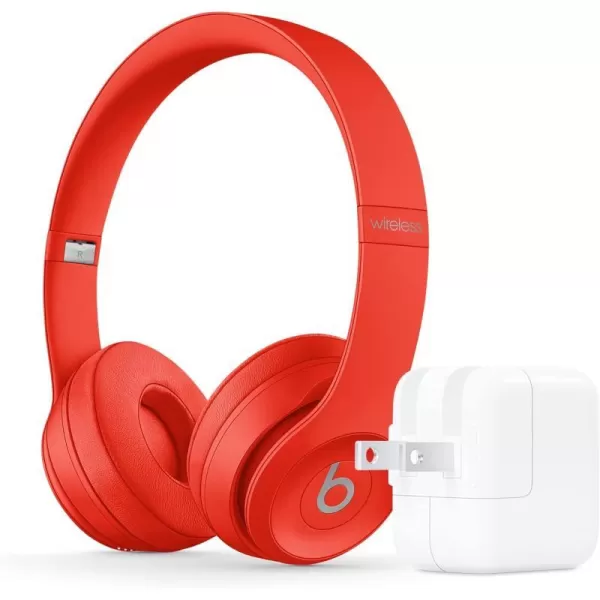 Red Solo3 & Power Adapter Without AppleCare+