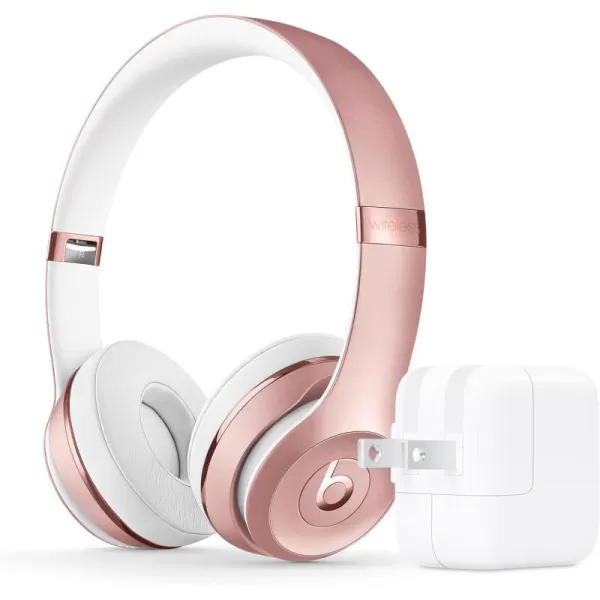 Rose Gold Solo3 & Power Adapter Without AppleCare+