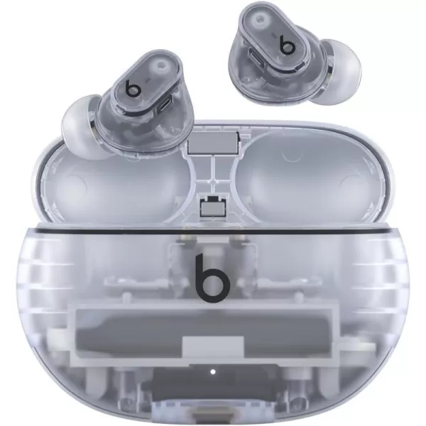 imageBeats Studio Buds   True Wireless Noise Cancelling Earbuds Enhanced Apple amp Android Compatibility Builtin Microphone Sweat Resistant Bluetooth Headphones Spatial Audio  IvoryTransparent Studio Buds  Without AppleCare