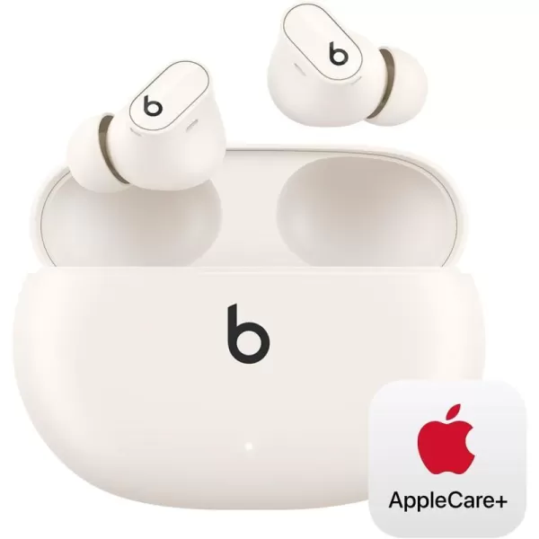 imageBeats Studio Buds   True Wireless Noise Cancelling Earbuds Enhanced Apple amp Android Compatibility Builtin Microphone Sweat Resistant Bluetooth Headphones Spatial Audio  IvoryIvory Studio Buds  With AppleCare 2 Years