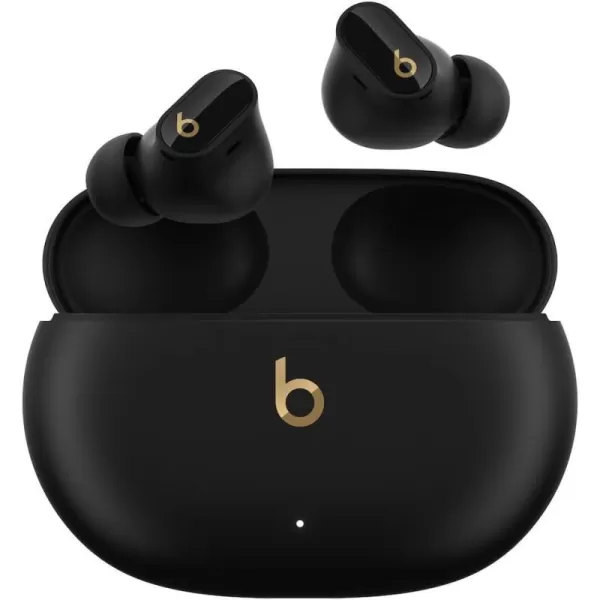 imageBeats Studio Buds   True Wireless Noise Cancelling Earbuds Enhanced Apple amp Android Compatibility Builtin Microphone Sweat Resistant Bluetooth Headphones Spatial Audio  IvoryBlackGold Studio Buds  Without AppleCare