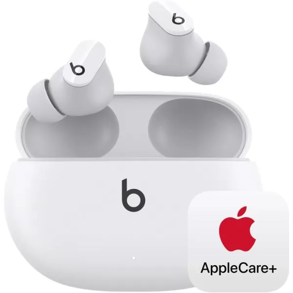 imageBeats Studio Buds  True Wireless Noise CancellingnbspEarbudsnbsp Compatible with Apple amp Android Builtin Microphone IPX4 Rating Sweat Resistant Earphones Class 1 BluetoothnbspHeadphones  Moon GrayWhite Studio Buds With AppleCare 2 Years