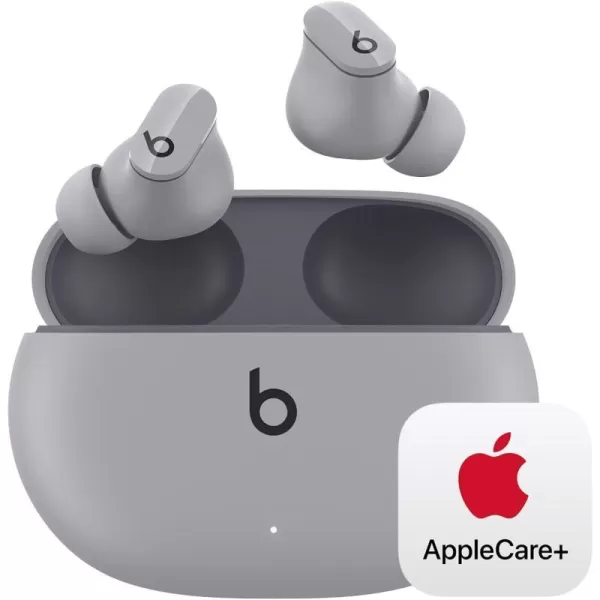 imageBeats Studio Buds  True Wireless Noise CancellingnbspEarbudsnbsp Compatible with Apple amp Android Builtin Microphone IPX4 Rating Sweat Resistant Earphones Class 1 BluetoothnbspHeadphones  Moon GrayMoon Gray Studio Buds With AppleCare 2 Years