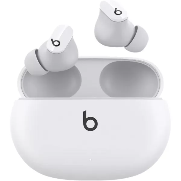 imageBeats Studio Buds  True Wireless Noise CancellingnbspEarbudsnbsp Compatible with Apple amp Android Builtin Microphone IPX4 Rating Sweat Resistant Earphones Class 1 BluetoothnbspHeadphones  Moon GrayWhite Studio Buds Without AppleCare