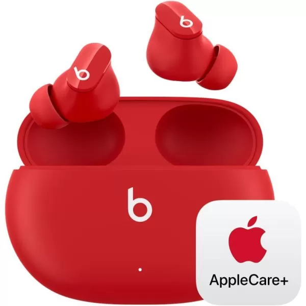 imageBeats Studio Buds  True Wireless Noise CancellingnbspEarbudsnbsp Compatible with Apple amp Android Builtin Microphone IPX4 Rating Sweat Resistant Earphones Class 1 BluetoothnbspHeadphones  Moon GrayRed Studio Buds With AppleCare 2 Years