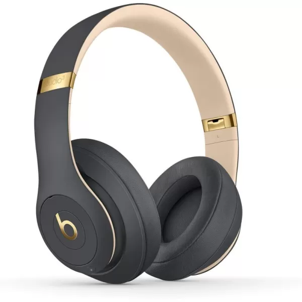 imageBeats Studio3 Wireless Noise Cancelling OverEar Headphones  Apple W1 Headphone Chip Class 1 Bluetooth 22 Hours of Listening Time Builtin Microphone  WhiteShadow Gray Studio3