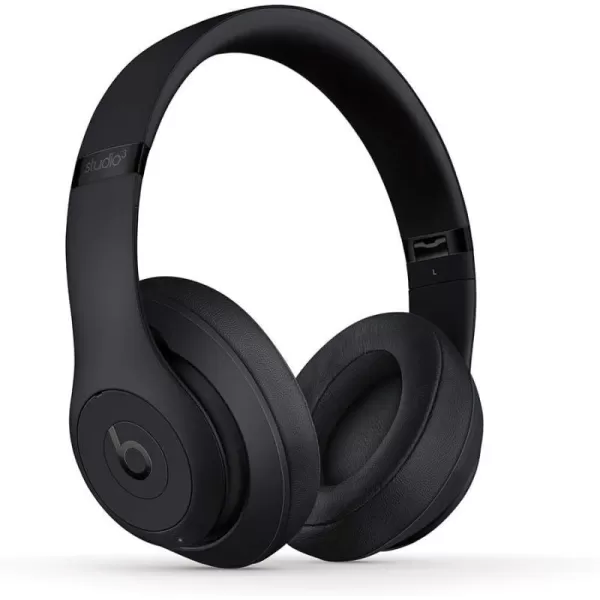 imageBeats Studio3 Wireless Noise Cancelling OverEar Headphones  Apple W1 Headphone Chip Class 1 Bluetooth 22 Hours of Listening Time Builtin Microphone  WhiteMatte Black Studio3