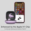 imageBeats Fit Pro  True Wireless Noise Cancelling Earbuds  Apple H1 Headphone Chip Compatible with Apple ampamp Android Class 1 Bluetooth Builtin Microphone 6 Hours of Listening Time  Sage GrayStone Purple