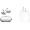 imageBeats Fit Pro  True Wireless Noise Cancelling Earbuds  Apple H1 Headphone Chip Compatible with Apple ampamp Android Class 1 Bluetooth Builtin Microphone 6 Hours of Listening Time  Sage GrayBeats White