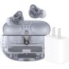 imageBeats Studio Buds   True Wireless Noise Cancelling Earbuds Enhanced Apple ampamp Android Compatibility Builtin Microphone Sweat Resistant Bluetooth Headphones Spatial Audio  IvoryTransparent