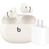 imageBeats Studio Buds   True Wireless Noise Cancelling Earbuds Enhanced Apple ampamp Android Compatibility Builtin Microphone Sweat Resistant Bluetooth Headphones Spatial Audio  IvoryIvory