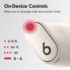 imageBeats Studio Buds   True Wireless Noise Cancelling Earbuds Enhanced Apple ampamp Android Compatibility Builtin Microphone Sweat Resistant Bluetooth Headphones Spatial Audio  IvoryIvory