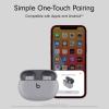 imageBeats Studio Buds  True Wireless Noise Cancelling Earbuds  Compatible with Apple ampamp Android Builtin Microphone IPX4 Rating Sweat Resistant Earphones Class 1 Bluetooth Headphones  Moon GrayMoon Gray