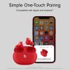 imageBeats Studio Buds  True Wireless Noise Cancelling Earbuds  Compatible with Apple ampamp Android Builtin Microphone IPX4 Rating Sweat Resistant Earphones Class 1 Bluetooth Headphones  BlackRed