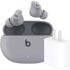 imageBeats Studio Buds  True Wireless Noise Cancelling Earbuds  Compatible with Apple ampamp Android Builtin Microphone IPX4 Rating Sweat Resistant Earphones Class 1 Bluetooth Headphones  Moon GrayMoon Gray