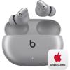 imageBeats Studio Buds   True Wireless Noise Cancelling Earbuds Enhanced Apple ampamp Android Compatibility Builtin Microphone Sweat Resistant Bluetooth Headphones Spatial Audio  IvoryCosmic Silver