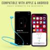 imageBeats Flex Wireless Earbuds  Apple W1 Headphone Chip Magnetic Earphones Class 1 Bluetooth 12 Hours of Listening Time Builtin Microphone  Smoke GrayFlame Blue