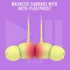 imageBeats Flex Wireless Earbuds  Apple W1 Headphone Chip Magnetic Earphones Class 1 Bluetooth 12 Hours of Listening Time Builtin Microphone  Smoke GrayYuzu Yellow