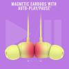 imageBeats Flex Wireless Earbuds  Apple W1 Headphone Chip Magnetic Earphones Class 1 Bluetooth 12 Hours of Listening Time Builtin Microphone  Smoke GrayYuzu Yellow