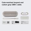 imageBeats Pill  Portable Bluetooth Speaker  Up to 24H Battery Life Water Resistant Bluetooth Apple ampamp Android Compatible Seriously Loud Sound for Home Outdoor and Travel  Matte BlackLight Gray