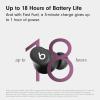 imageBeats Solo Buds  Wireless Bluetooth Earbuds  18 Hours of Battery Life  Apple ampamp Android Compatibility  Builtin Microphone  Transparent RedMatte Black