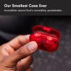 imageBeats Solo Buds  Wireless Bluetooth Earbuds  18 Hours of Battery Life  Apple ampamp Android Compatibility  Builtin Microphone  Transparent RedTransparent Red