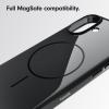 imageBeats iPhone 16 Plus Case with MagSafe and Camera Control ScratchResistant Protective Cover Slim Fit Microfiber Lining  Sunset PurpleMidnight Black