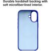 imageBeats iPhone 16 Plus Case with MagSafe and Camera Control ScratchResistant Protective Cover Slim Fit Microfiber Lining  Sunset PurpleTwilight Blue