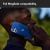 imageBeats iPhone 16 Plus Case with MagSafe and Camera Control ScratchResistant Protective Cover Slim Fit Microfiber Lining  Sunset PurpleTwilight Blue